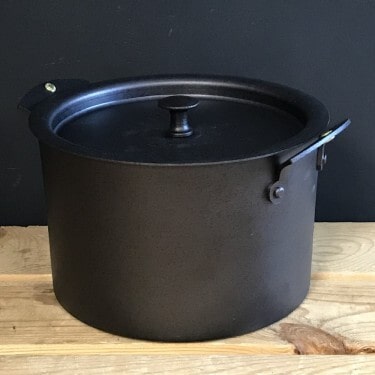 stockpot iron spun pan pot