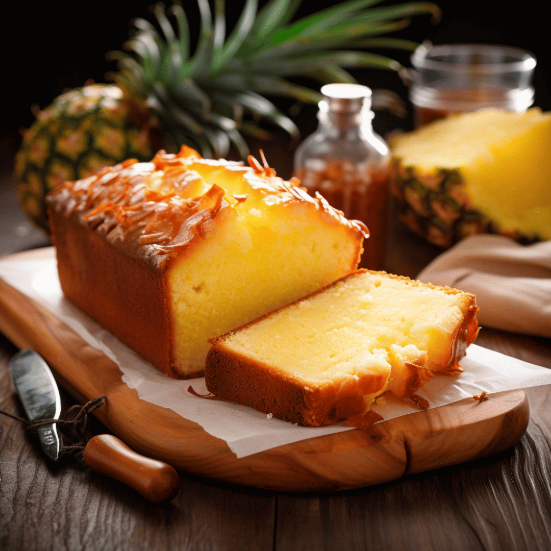 Pineapple Cake (per slice) - Wiltshire Country Fayre