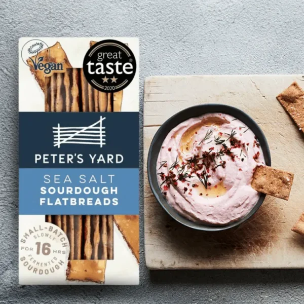 Peters Yard - Sea Salt Sourdough Flatbread - 115g