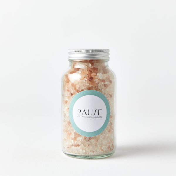 pink bath salt gift Himalayan