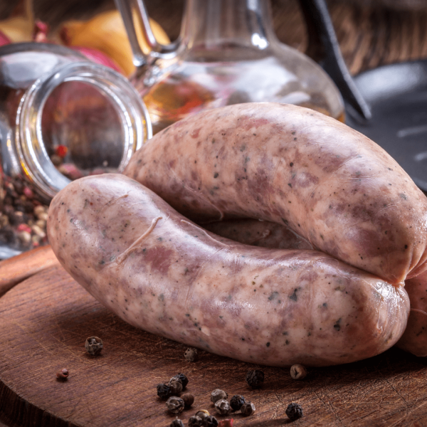 pork apple sausages