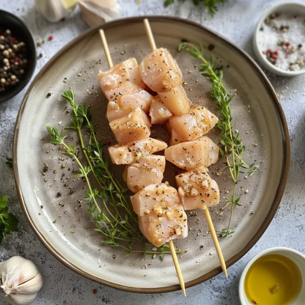 chicken-breast-diced-kebab-free-range-garlic-butter-glazed